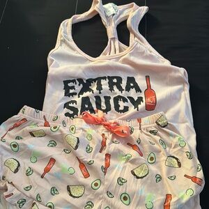 Mentally Exhausted Pajama Set